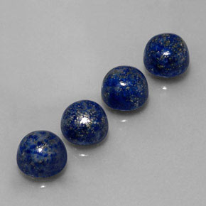 11.30 ct Blue Lapis Lazuli Stone, Natural Lapis Lazuli in Round Cabochon Shape for Sale