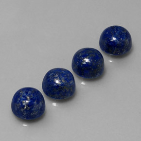10.86 ct Blue Lapis Lazuli Stone, Natural Lapis Lazuli in Round Cabochon Shape for Sale