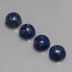 11.20 ct Blue Lapis Lazuli Gemstone, Lapis Lazuli Gem in Round Cabochon Shape for Sale.