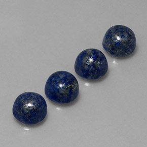 11.20 ct Blue Lapis Lazuli Stone, Natural Lapis Lazuli in Round Cabochon Shape for Sale