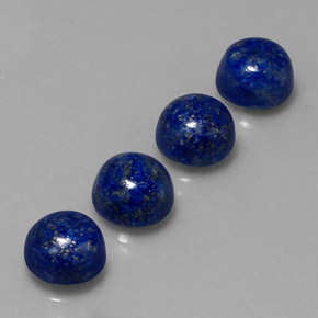 10.28 ct Blue Lapis Lazuli Stone, Natural Lapis Lazuli in Round Cabochon Shape for Sale