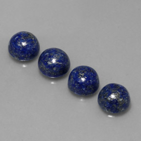 10.00 ct Blue Lapis Lazuli Stone, Natural Lapis Lazuli in Round Cabochon Shape for Sale