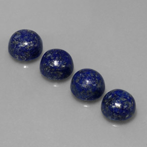 10.37 ct Blue Lapis Lazuli Stone, Natural Lapis Lazuli in Round Cabochon Shape for Sale