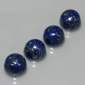 10.50 ct Blue Lapis Lazuli Stone, Natural Lapis Lazuli in Round Cabochon Shape for Sale