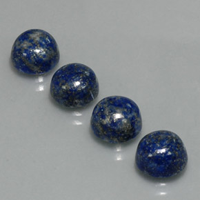 Lapis Lazuli Gemstone in 8 mm (calibrated) Size for Sale, Lapis Lazuli Stone in Royal Blue Color
