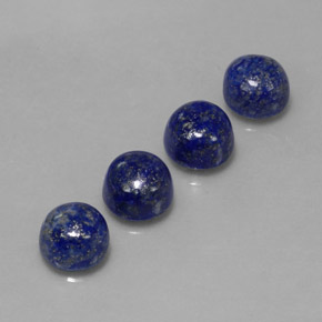 11.24 ct Blue Lapis Lazuli Stone, Natural Lapis Lazuli in Round Cabochon Shape for Sale
