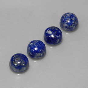 11.19 ct Blue Lapis Lazuli Stone, Natural Lapis Lazuli in Round Cabochon Shape for Sale