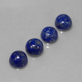 10.12 ct Blue Lapis Lazuli Stone, Natural Lapis Lazuli in Round Cabochon Shape for Sale