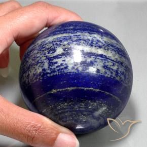 3000.00 ct Blue Lapis Lazuli Stone, Natural Lapis Lazuli in Spherical Shape for Sale