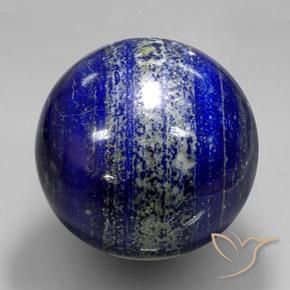 Lapis Lazuli Gemstone in 72.4 mm Size for Sale, Lapis Lazuli Stone in Navy Blue Color