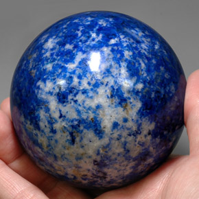 2500.00 ct Blue Lapis Lazuli Stone, Natural Lapis Lazuli in Spherical Shape for Sale