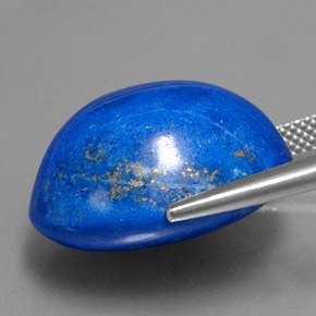 Lapis Lazuli Gemstone in 20.7 x 16.4 mm Size for Sale, Lapis Lazuli Stone in Royal Blue Color
