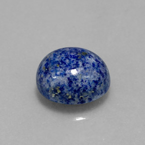 3.08 ct Blue Lapis Lazuli Stone, Natural Lapis Lazuli in Oval Cabochon Shape for Sale