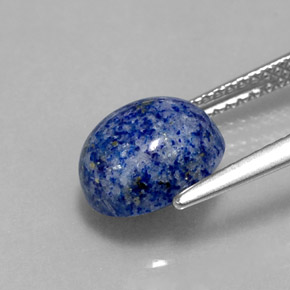 Lapis Lazuli Gemstone in 9.5 x 8.1 mm Size for Sale, Lapis Lazuli Stone in Royal Blue Color