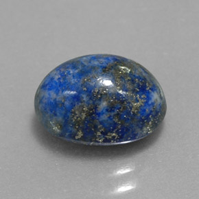 3.52 ct Blue Lapis Lazuli Stone, Natural Lapis Lazuli in Oval Cabochon Shape for Sale