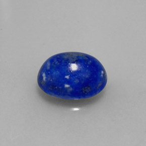 3.50 ct Blue Lapis Lazuli Stone, Natural Lapis Lazuli in Oval Cabochon Shape for Sale