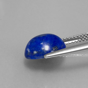 Lapis Lazuli Gemstone in 10.4 x 8.5 mm Size for Sale, Lapis Lazuli Stone in Royal Blue Color