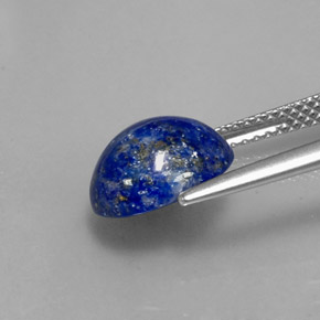Lapis Lazuli Gemstone in 10.4 x 8.5 mm Size for Sale, Lapis Lazuli Stone in Royal Blue Color