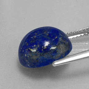 Lapis Lazuli Gemstone in 11.7 x 10.7 mm Size for Sale, Lapis Lazuli Stone in Royal Blue Color