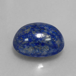 6.40 ct Blue Lapis Lazuli Stone, Natural Lapis Lazuli in Oval Cabochon Shape for Sale