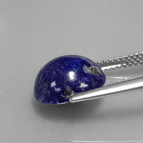 Lapis Lazuli Gemstone in 11.2 x 9.7 mm Size for Sale, Lapis Lazuli Stone in Royal Blue Color