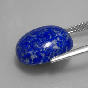 Lapis Lazuli Gemstone in 14 x 12 mm (calibrated) Size for Sale, Lapis Lazuli Stone in Royal Blue Color
