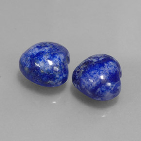 7.88 ct Blue Lapis Lazuli Stone, Natural Lapis Lazuli in Heart Cabochon Shape for Sale