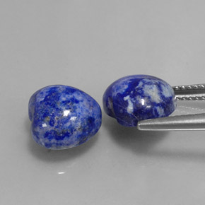 Lapis Lazuli Gemstone in 10 x 9 mm Size for Sale, Lapis Lazuli Stone in Royal Blue Color