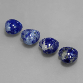 Lapis Lazuli Gemstone in 10 x 9.5 mm Size for Sale, Lapis Lazuli Stone in Royal Blue Color