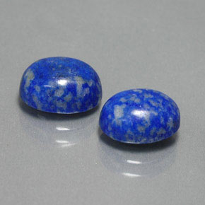 4.77 ct Blue Lapis Lazuli Stone, Natural Lapis Lazuli in Oval Cabochon Shape for Sale