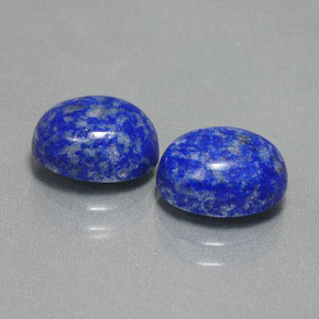 4.74 ct Blue Lapis Lazuli Stone, Natural Lapis Lazuli in Oval Cabochon Shape for Sale
