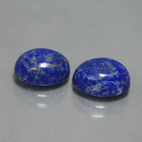 4.12 ct Blue Lapis Lazuli Stone, Natural Lapis Lazuli in Oval Cabochon Shape for Sale