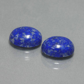 3.63 ct Blue Lapis Lazuli Stone, Natural Lapis Lazuli in Oval Cabochon Shape for Sale