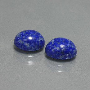 2.93 ct Blue Lapis Lazuli Stone, Natural Lapis Lazuli in Oval Cabochon Shape for Sale