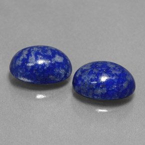 2.77 ct Blue Lapis Lazuli Stone, Natural Lapis Lazuli in Oval Cabochon Shape for Sale