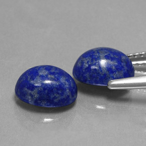 Lapis Lazuli Gemstone in 8 x 6 mm (calibrated) Size for Sale, Lapis Lazuli Stone in Royal Blue Color