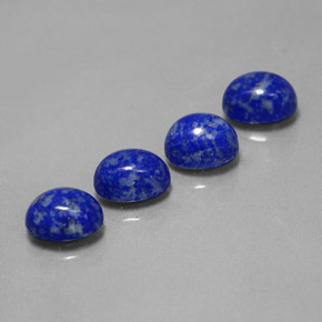 6.68 ct Blue Lapis Lazuli Stone, Natural Lapis Lazuli in Oval Cabochon Shape for Sale