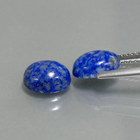 Lapis Lazuli Gemstone in 7.9 x 6.3 mm Size for Sale, Lapis Lazuli Stone in Royal Blue Color