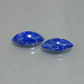 2.93 ct Blue Lapis Lazuli Stone, Natural Lapis Lazuli in Marquise Cabochon Shape for Sale
