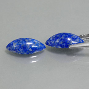 Lapis Lazuli Gemstone in 12 x 6 mm (calibrated) Size for Sale, Lapis Lazuli Stone in Royal Blue Color