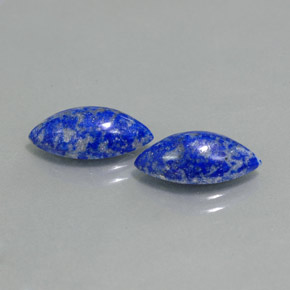 5.72 ct Blue Lapis Lazuli Stone, Natural Lapis Lazuli in Marquise Cabochon Shape for Sale
