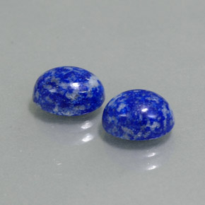 3.32 ct Blue Lapis Lazuli Stone, Natural Lapis Lazuli in Oval Cabochon Shape for Sale