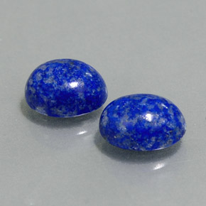 2.86 ct Blue Lapis Lazuli Stone, Natural Lapis Lazuli in Oval Cabochon Shape for Sale