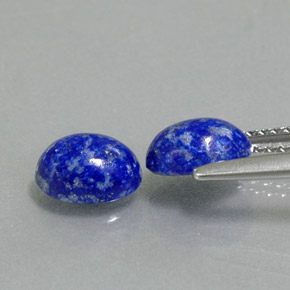 Lapis Lazuli Gemstone in 7 x 5 mm (calibrated) Size for Sale, Lapis Lazuli Stone in Royal Blue Color