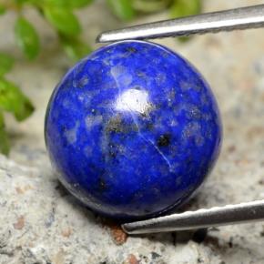 6.5ct Round Cabochon Blue Lapis Lazuli for sale thumb image of 6.5ct Round Cabochon Blue Lapis Lazuli (ID: 477623)