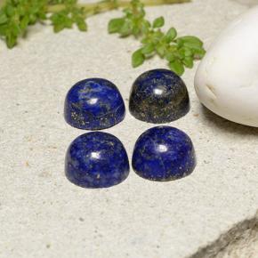 10.3ct Round Cabochon Blue Lapis Lazuli for sale thumb image of 10.3ct Round Cabochon Blue Lapis Lazuli (ID: 482118)