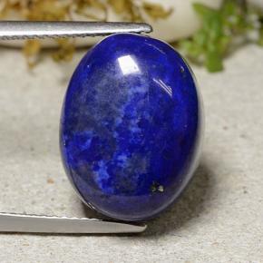 14.8ct Oval Cabochon Blue Lapis Lazuli Gem for sale 14.8ct Oval Cabochon Blue Lapis Lazuli Gem (ID: 485085)