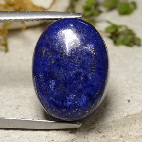 16.1ct Oval Cabochon Blue Lapis Lazuli Gem for sale 16.1ct Oval Cabochon Blue Lapis Lazuli Gem (ID: 485097)