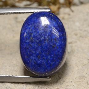 16.2ct Oval Cabochon Blue Lapis Lazuli Gem for sale 16.2ct Oval Cabochon Blue Lapis Lazuli Gem (ID: 485266)