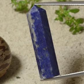 Light Blue Grey Lapislazuli Edelstein - 25ct Pencil Cut (ID: 487128)